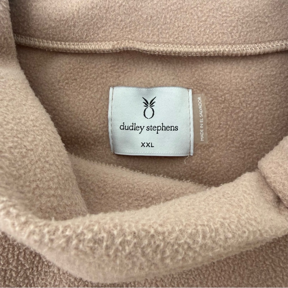 Dudley Stephens Blush Pink Fleece Pullover Women’s Top Cozy Chic Size XXL - Picture 11 of 11